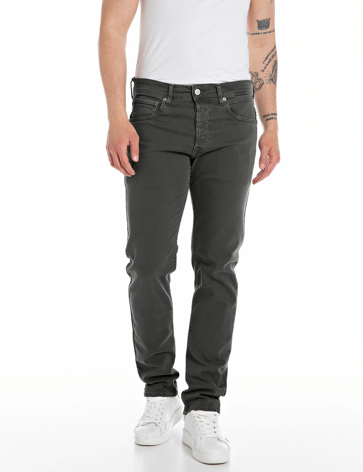 Replay Straight-Jeans »GROVER«, in vielen verschiedenen Waschungen, mit Stretch von Replay