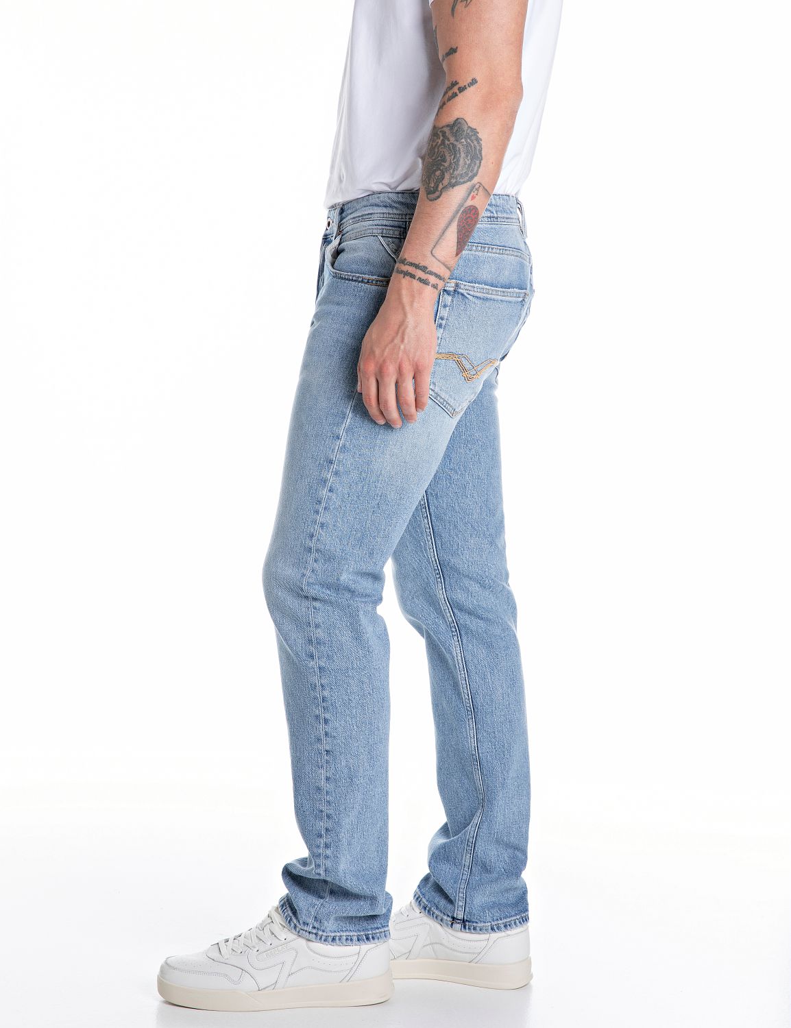 Replay Straight-Jeans »GROVER«, in vielen verschiedenen Waschungen, mit Stretch von Replay