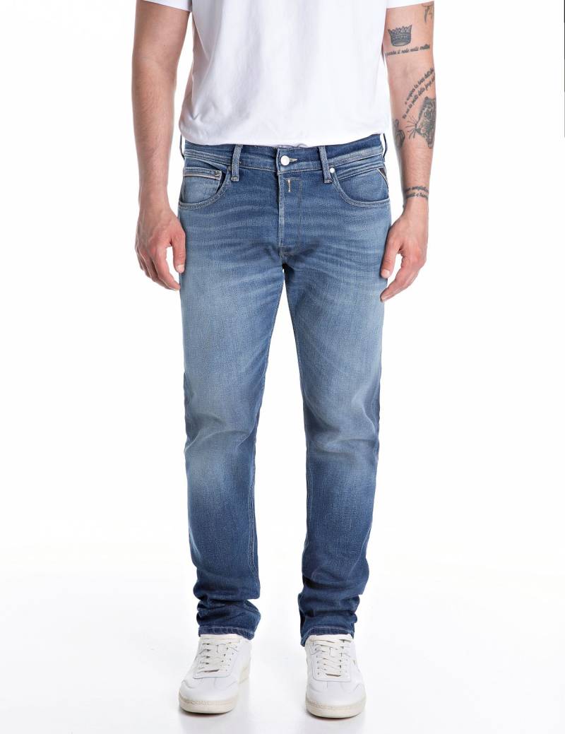 Replay Straight-Jeans »GROVER«, in vielen verschiedenen Waschungen, mit Stretch von Replay