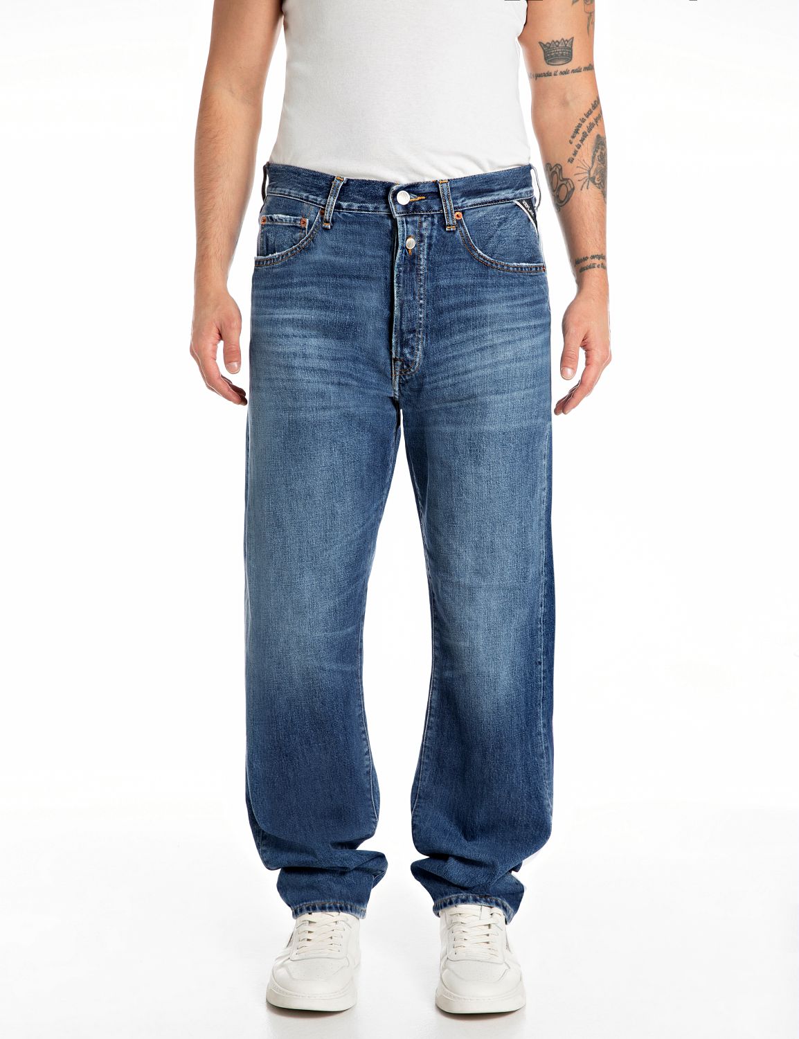 Replay Straight-Jeans »M9Z1 9Zero1 90´s Straight Fit«, mit Washed-Look von Replay