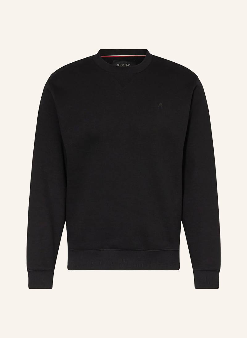 Replay Sweatshirt schwarz von Replay