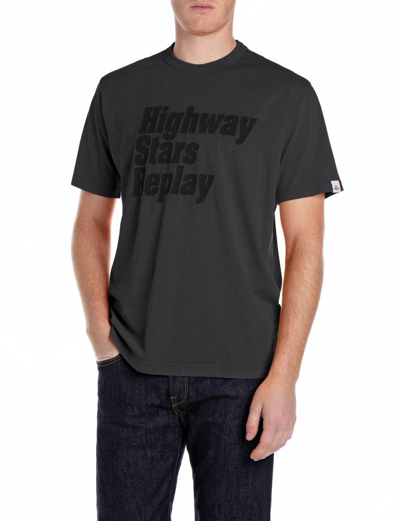 Replay T-Shirt, mit Front-Print von Replay