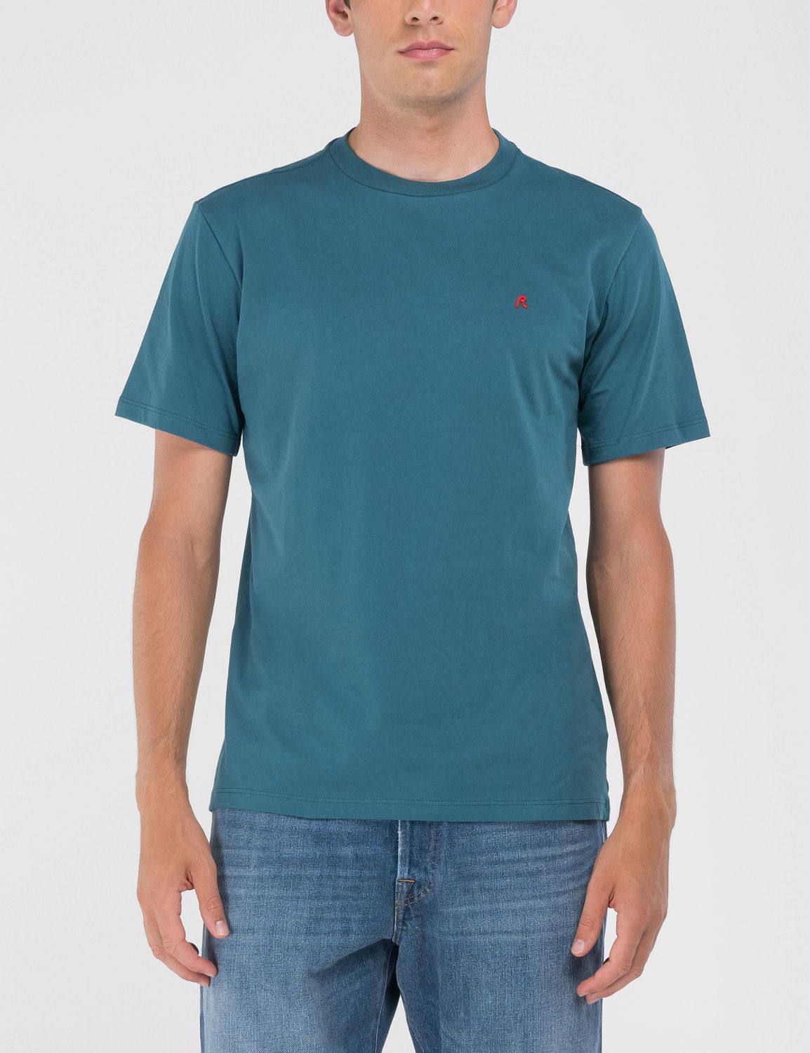 Replay T-Shirt, mit kleinem Label auf Brusthöhe Replay T-Shirt, mit kleinem Label auf Brusthöhe von Replay