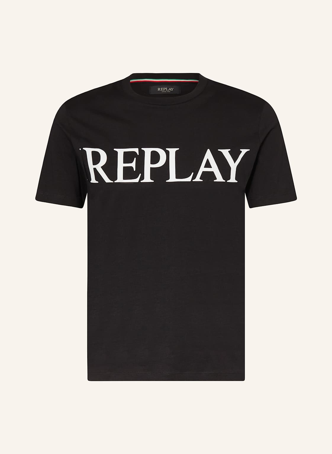 Replay T-Shirt schwarz Replay T-Shirt schwarz von Replay