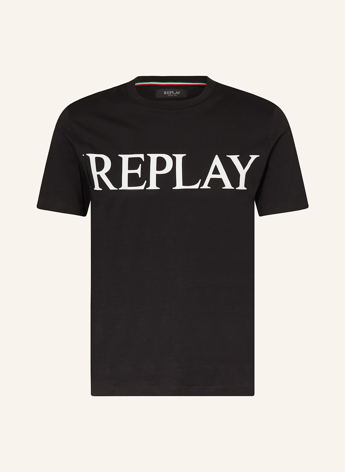 Replay T-Shirt schwarz von Replay