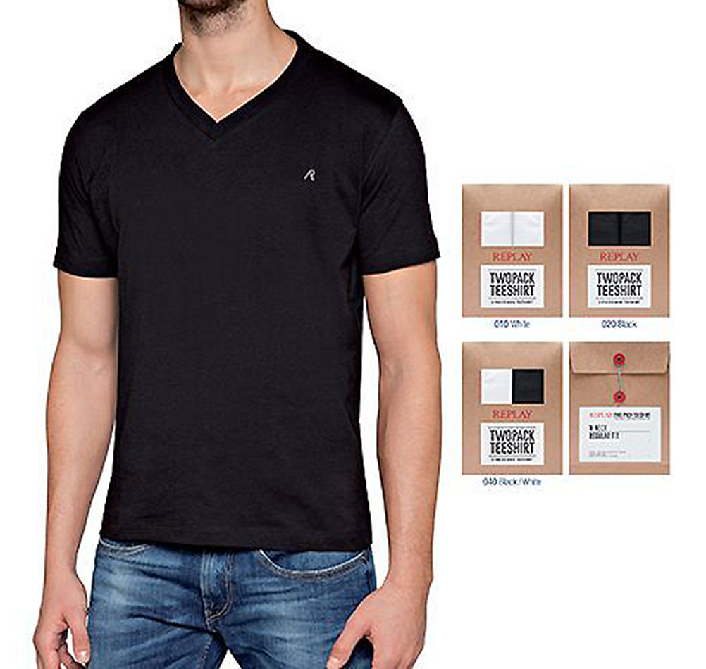 Replay V-Shirt »Classic Basic T-Shirt« von Replay