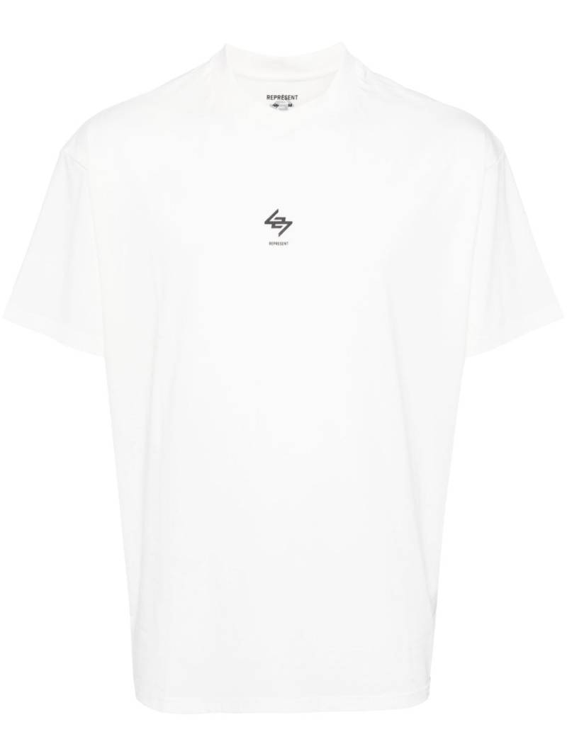 Represent 247 oversized T-shirt - White von Represent