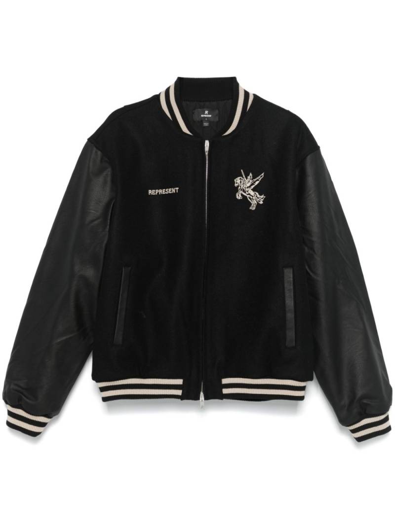 Represent Mascot varsity jacket - Black von Represent