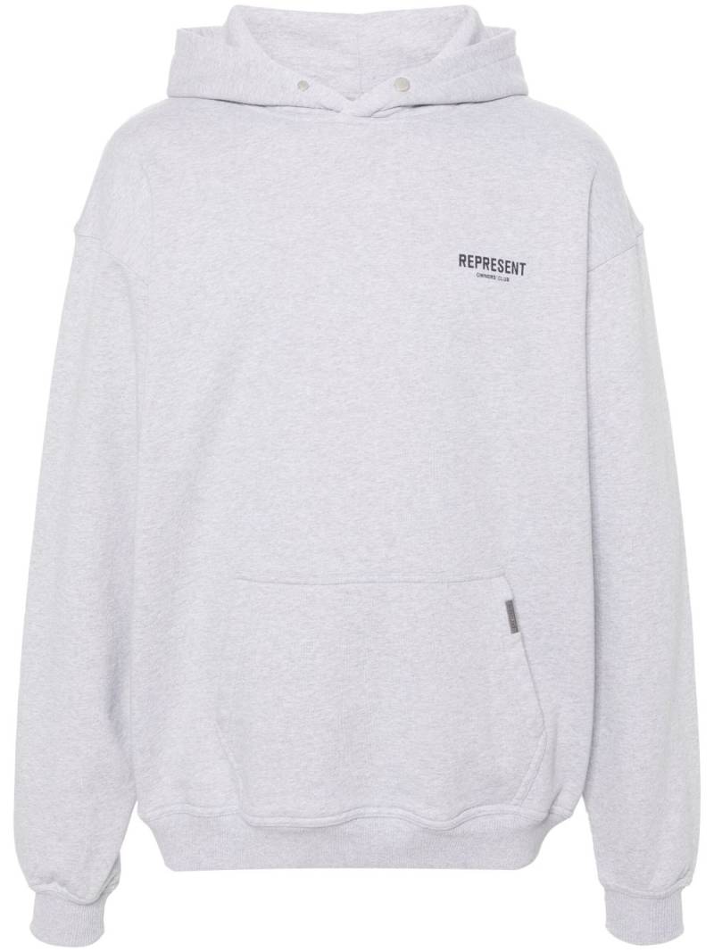 Represent Owners Club cotton hoodie - Grey von Represent