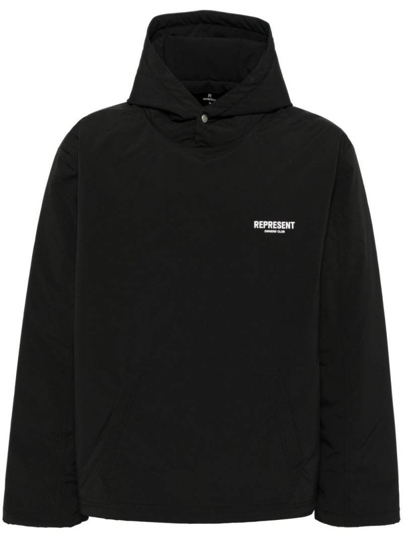 Represent Owners club hooded jacket - Black von Represent