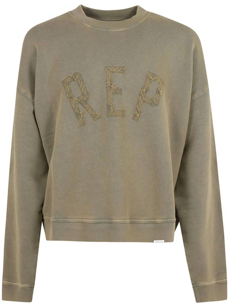 Represent Rep appliqué sweatshirt - Green von Represent