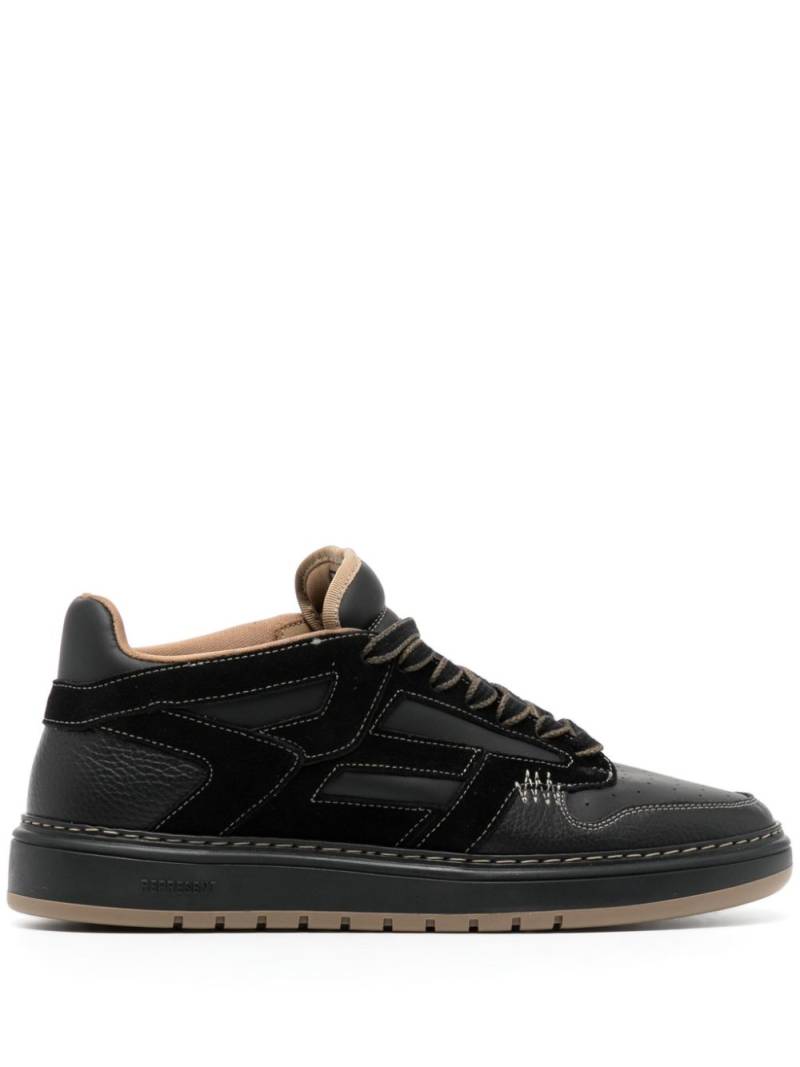 Represent Reptor suede sneakers - Black von Represent