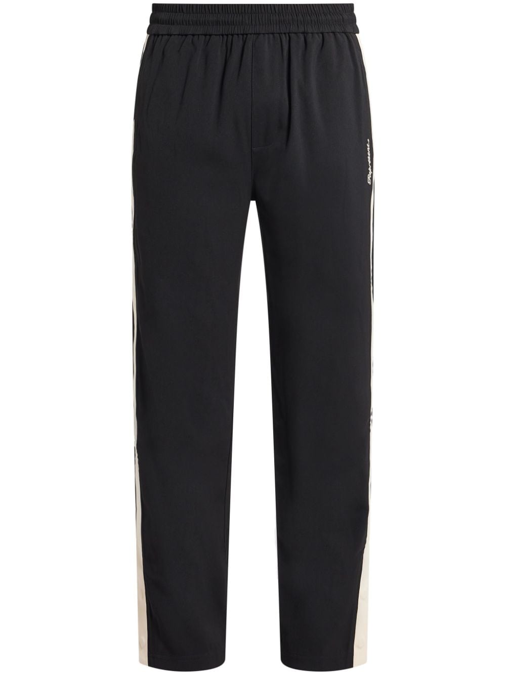 Represent logo-embroidered track pants - Black von Represent