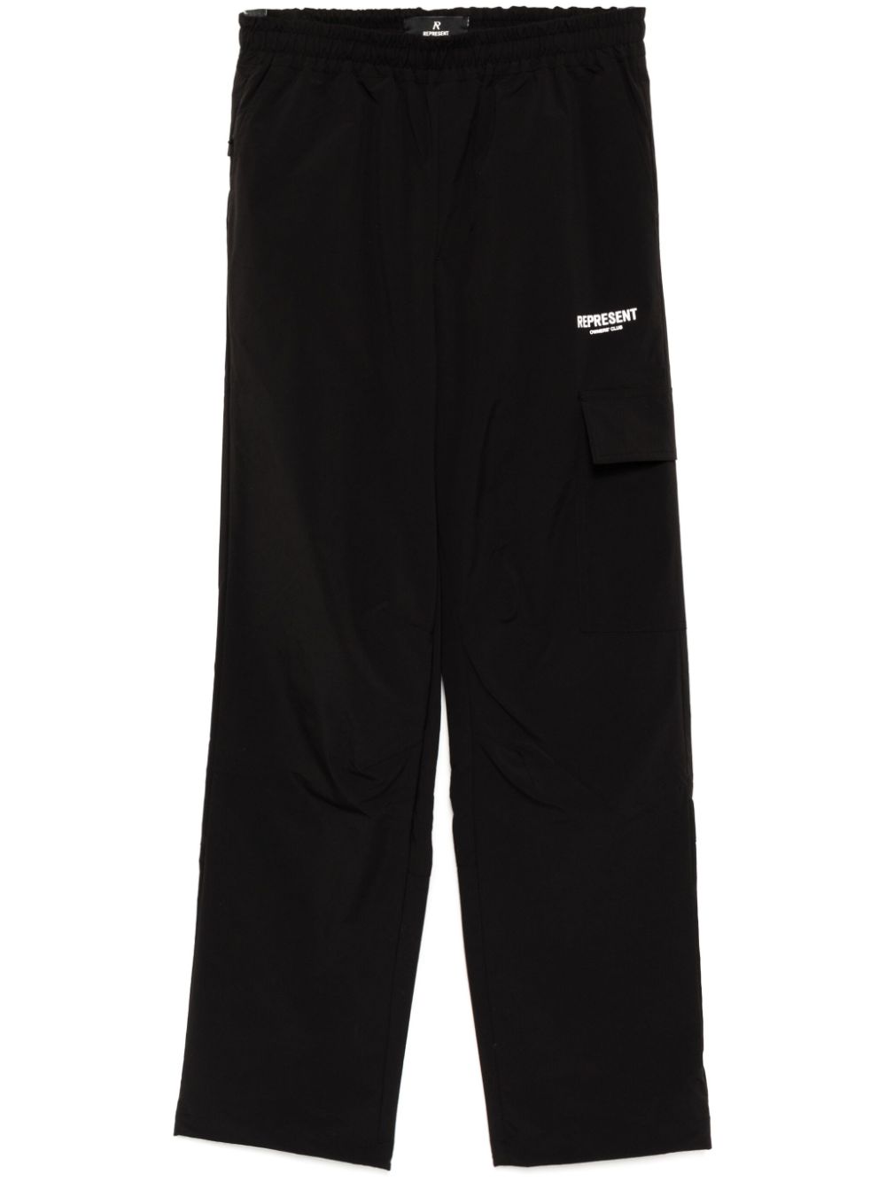 Represent logo print sweatpants - Black von Represent