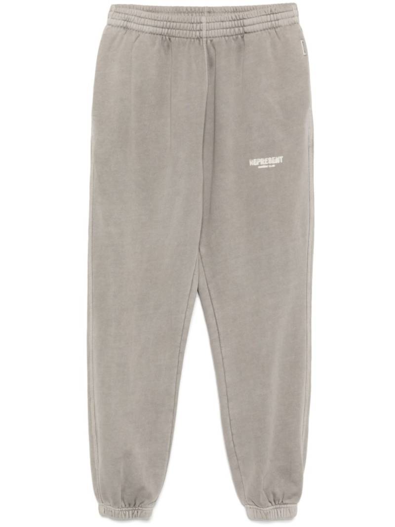 Represent logo print sweatpants - Grey von Represent