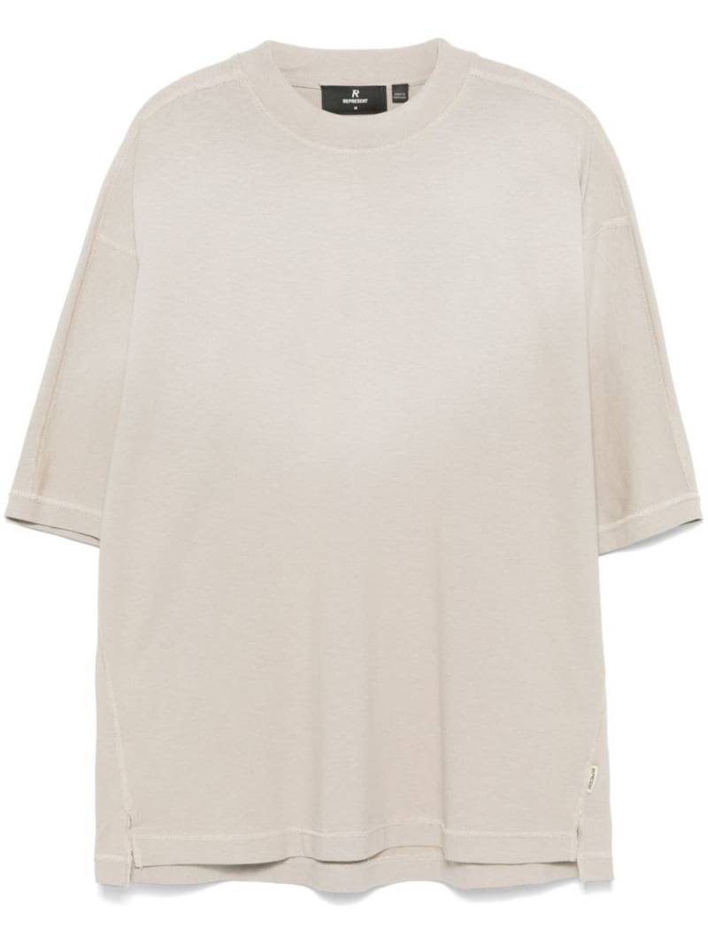 Represent seam-detail T-shirt - Neutrals von Represent