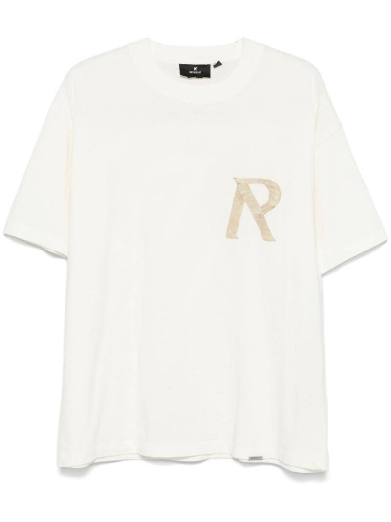 Represent tape-detail T-shirt - White von Represent