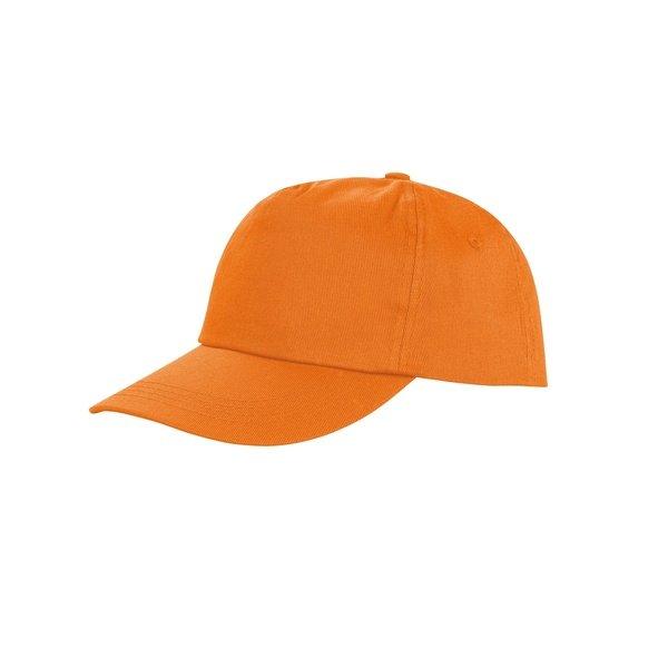 Baseball Kappe Core Houston 5 Panel Printers (2 Stückpackung) Damen Orange ONE SIZE von Result