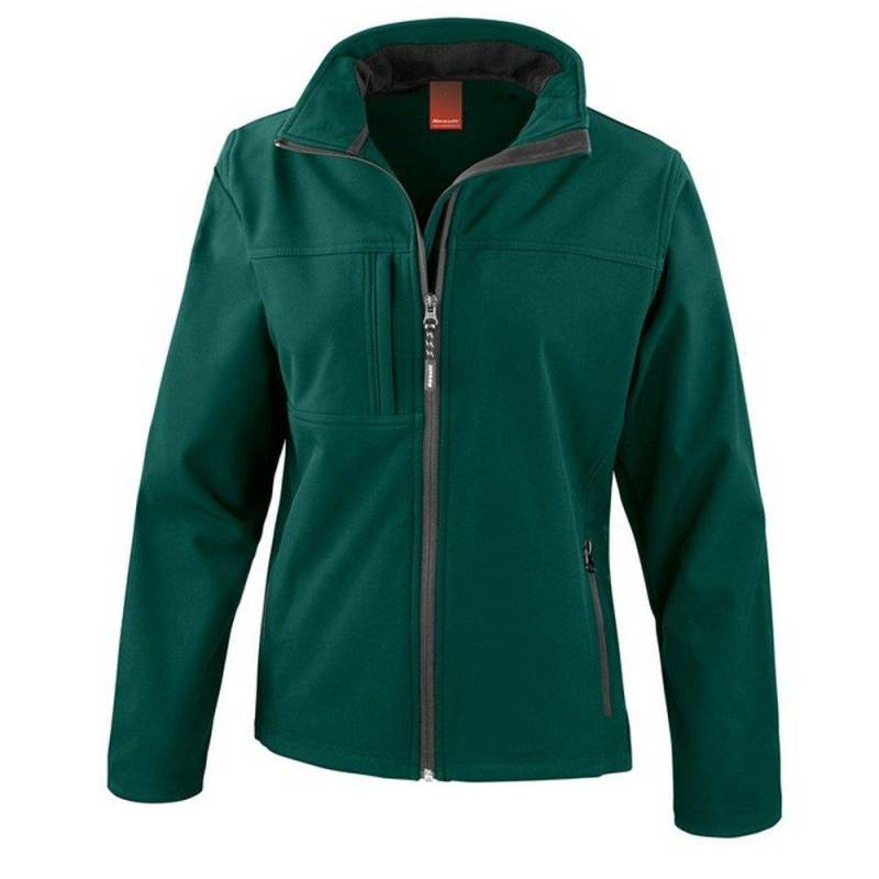 Classic Softshelljacke Damen Grün 38 von Result