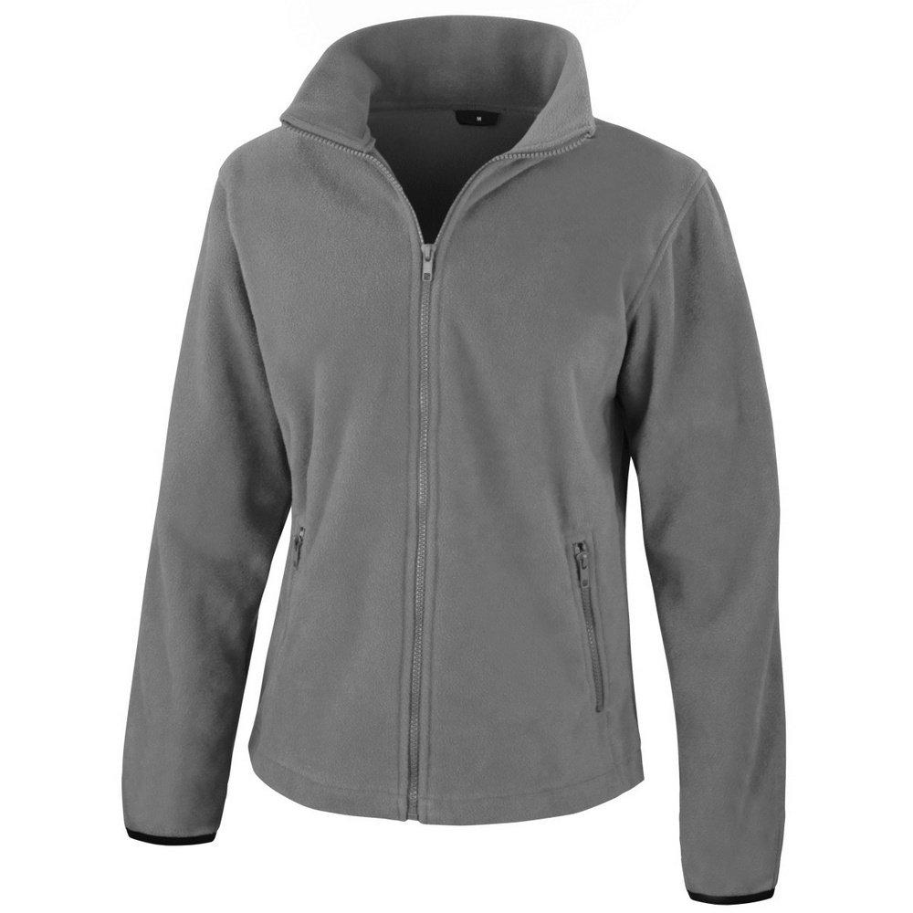 Core Fashion Fit Fleeceoberteil Fleecejacke Damen Grau S von Result