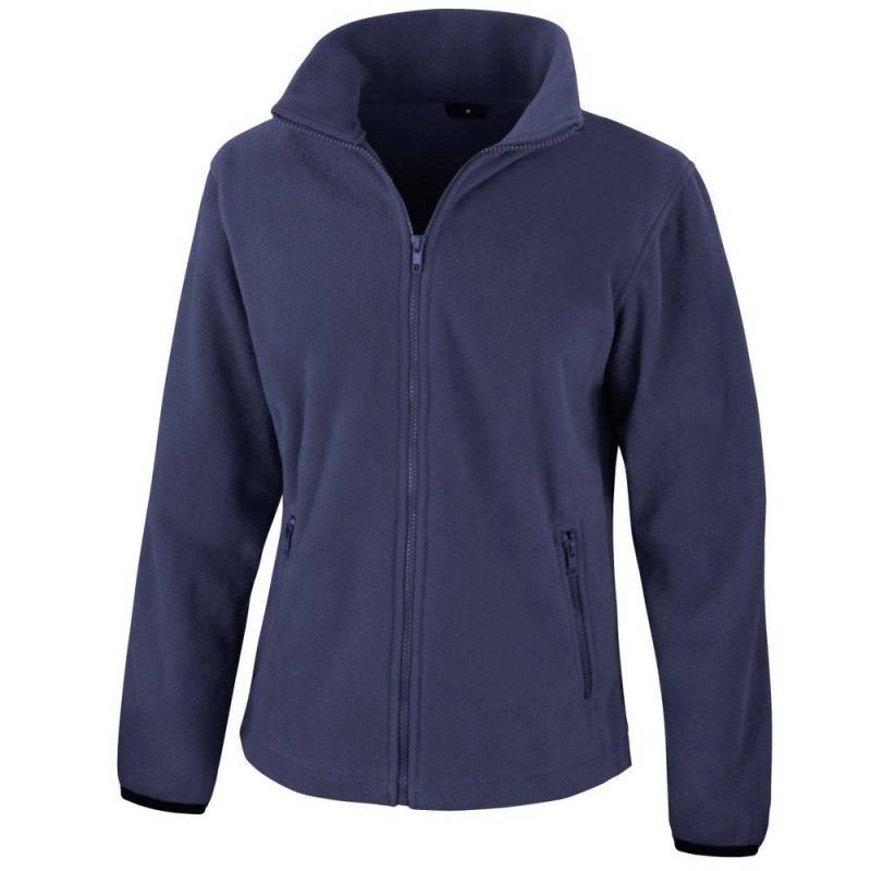 Core Fashion Fit Fleeceoberteil Fleecejacke Damen Marine XXL von Result