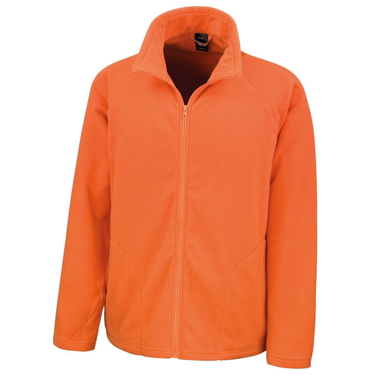 Core Fleecejacke, Antipilling Herren Orange L von Result