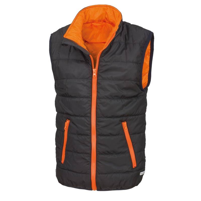 Core Gilet Unisex Schwarz XS von Result