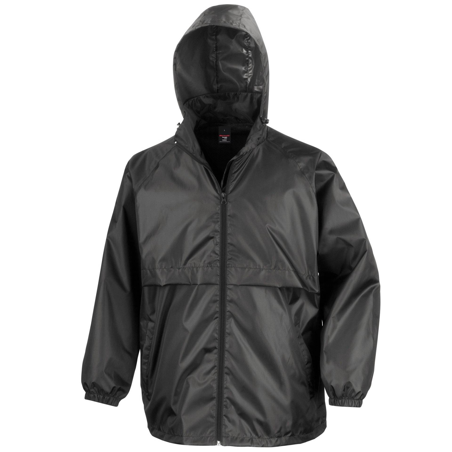 Core Jacke, Leicht, Wasserfest, Winddicht Herren Schwarz XS von Result