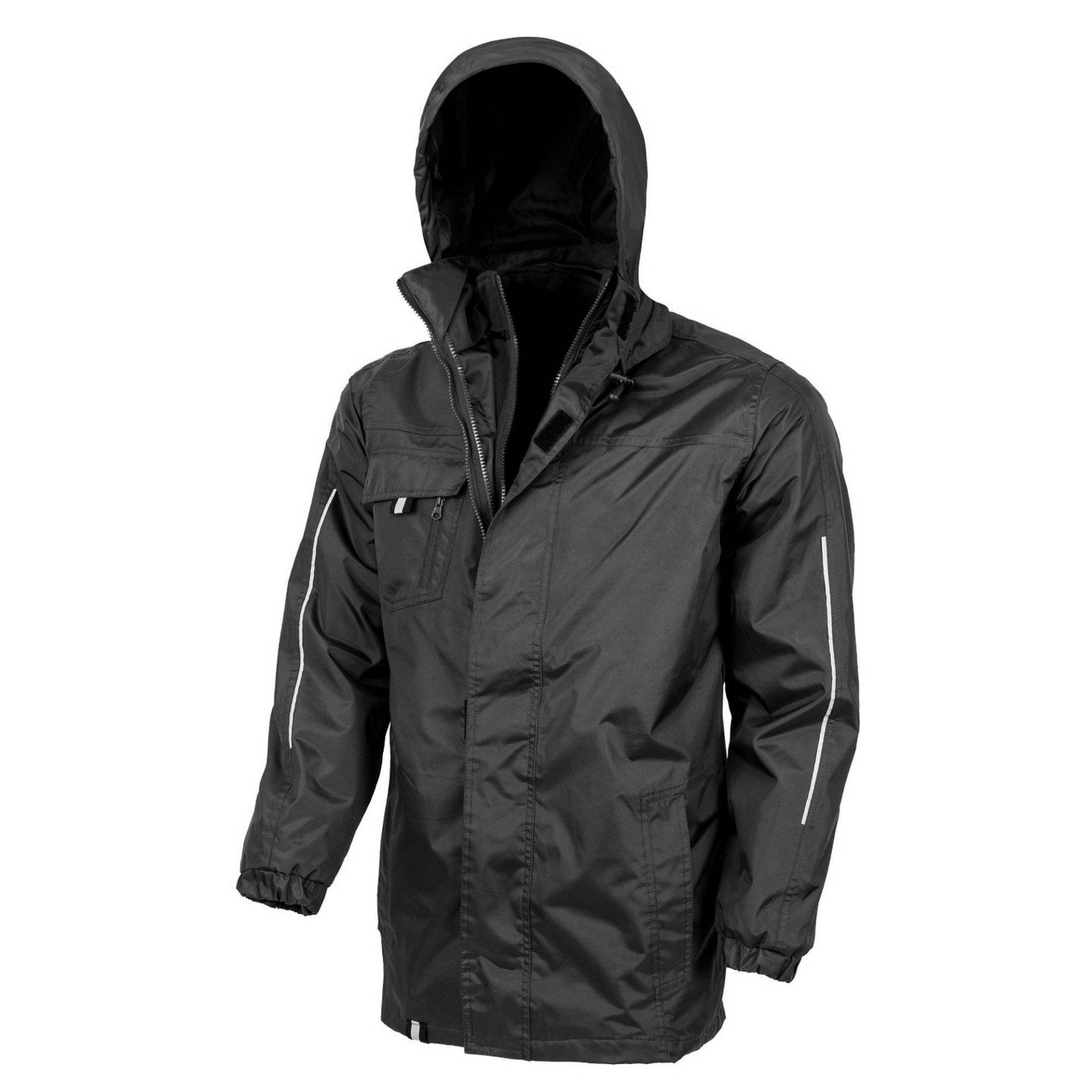 Result - Core Printable 3in1 Transit Jacke, für Herren, Schwarz, Größe XXL von Result