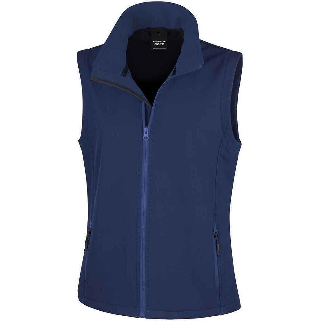 Core Soft Shell Bodywarmer Damen Marine XL von Result