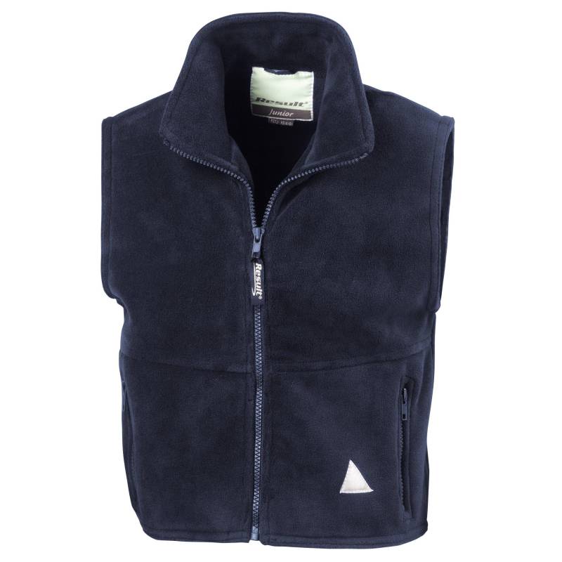 Gilet Polartherm Fleece Unisex Marine M von Result