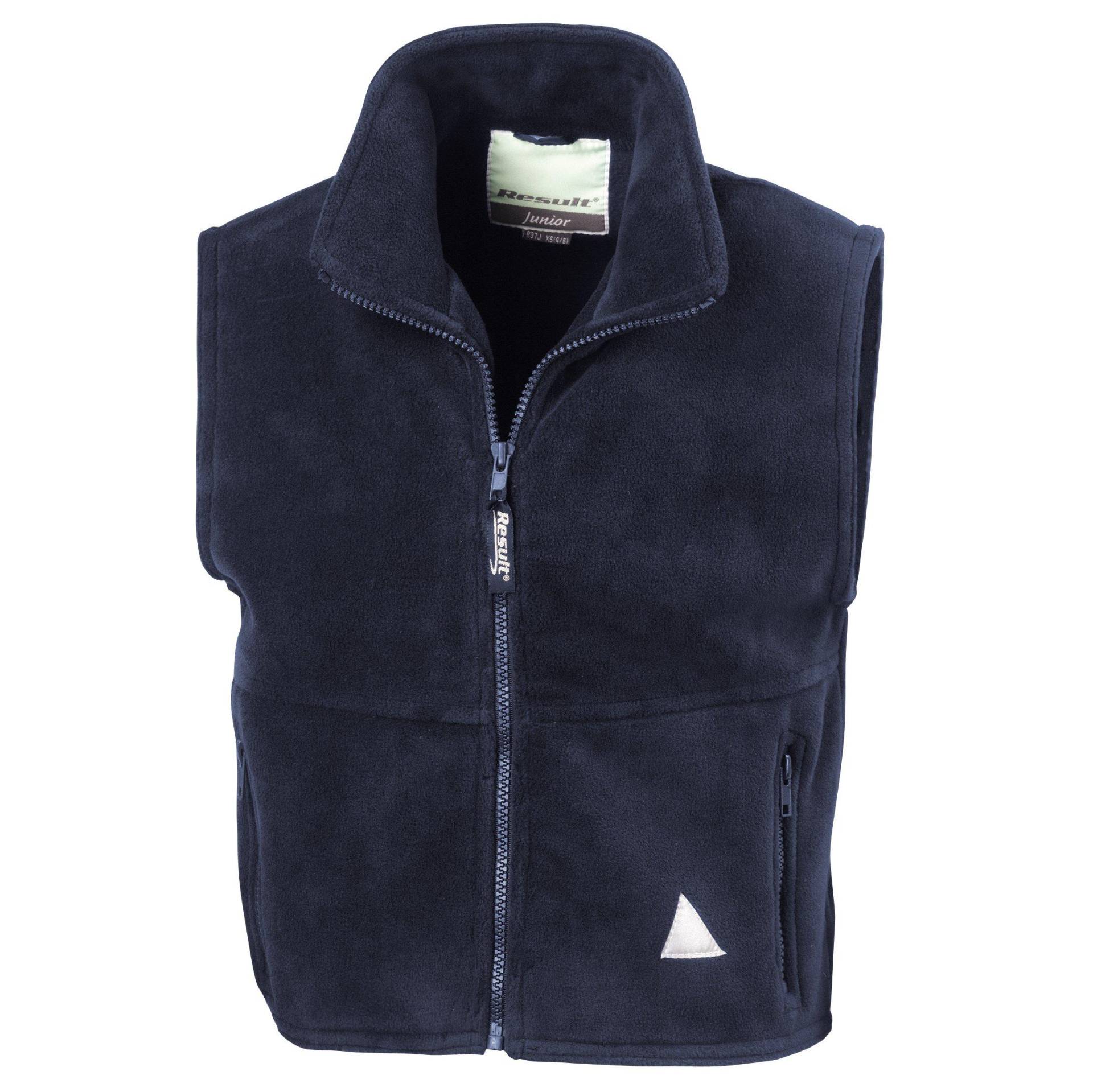 Gilet Polartherm Fleece Unisex Marine XS von Result