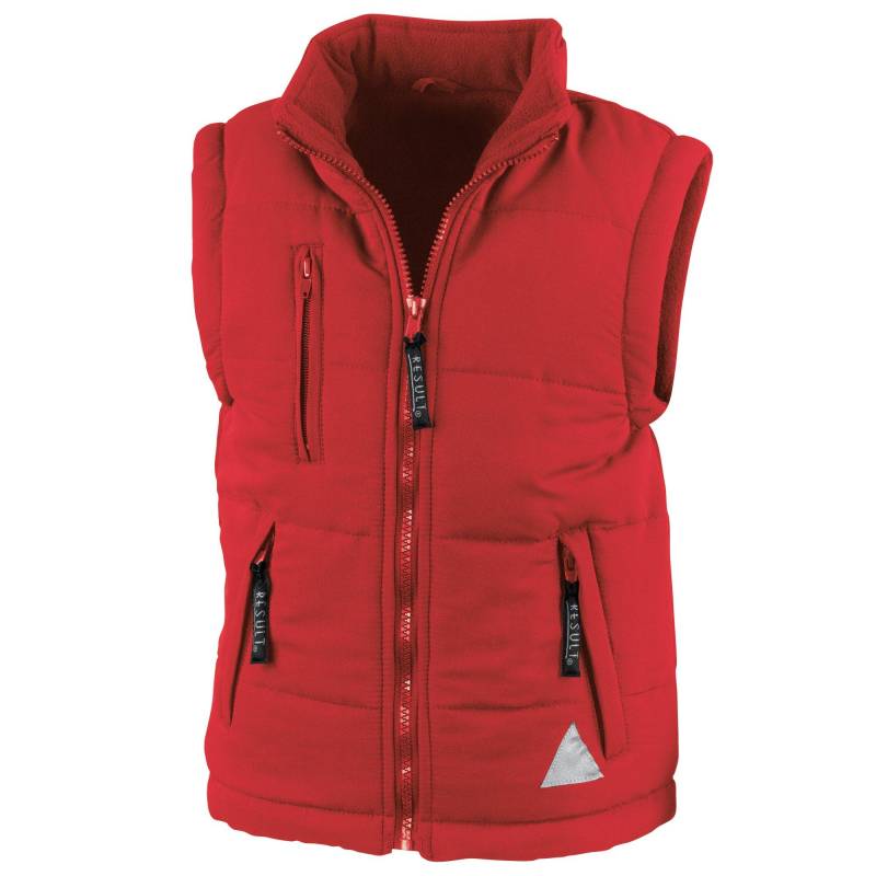 Result - Gilet Ultra Padded, L, Rot Bunt von Result