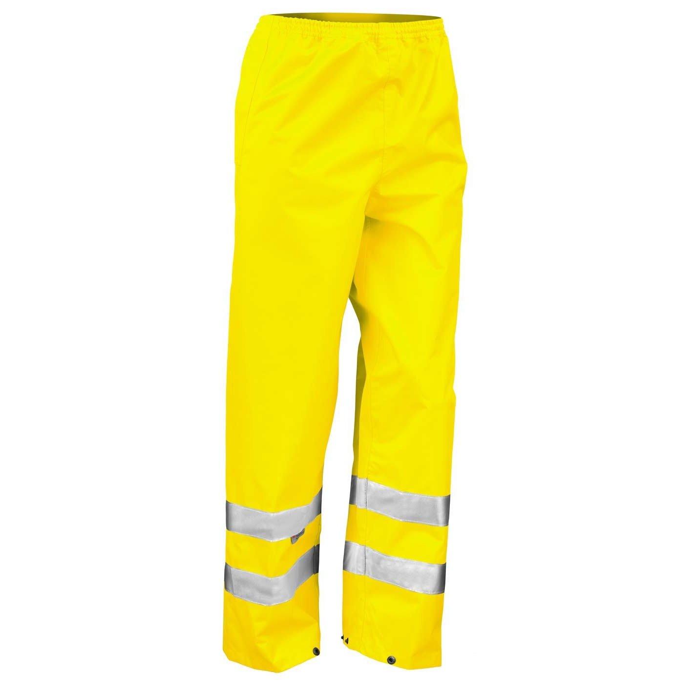 Result - HiVis Hose Männer (2 StückPackung), XXL, Gelb von Result