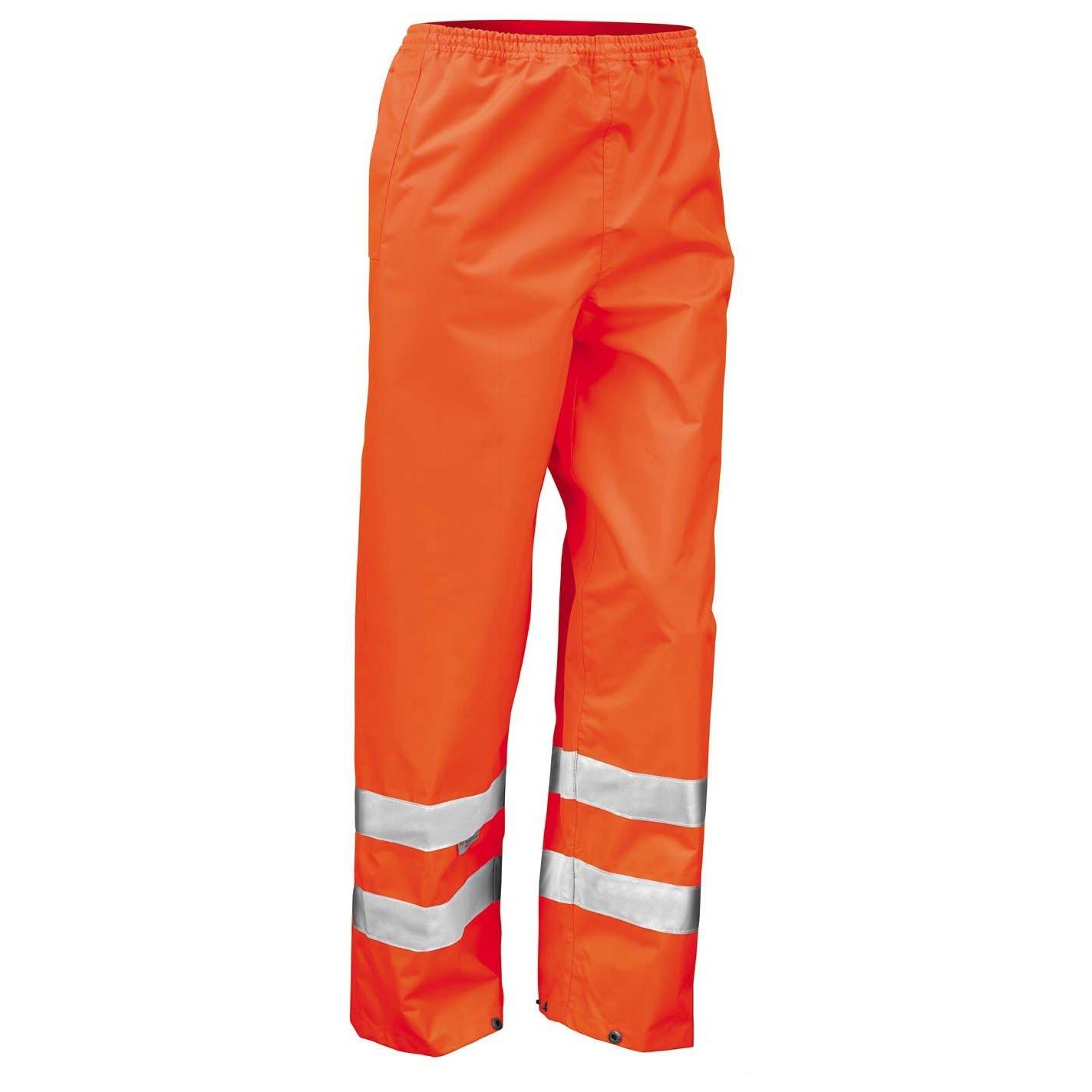 Hivis Hose Männer (2 Stückpackung) Unisex Orange XXL von Result