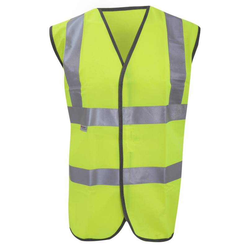 Result - HiVis Weste Männer, L, Gelb von Result