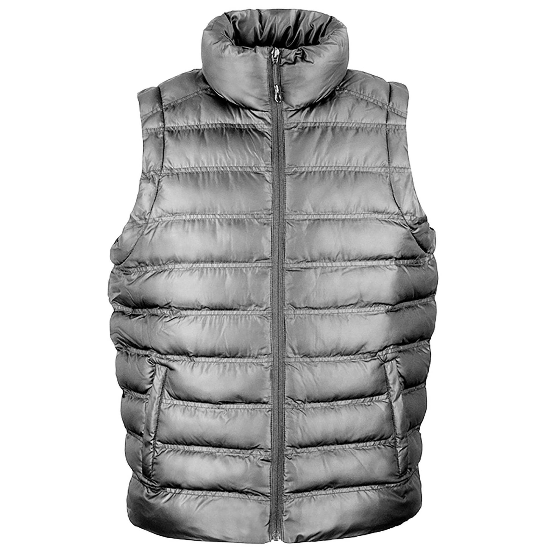 Result - Ice Bird Steppweste Bodywarmer, für Herren, Grau, Größe M von Result