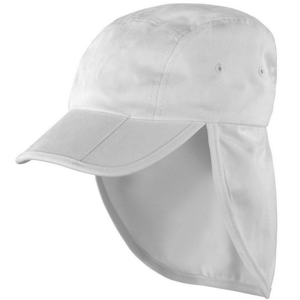 Kopfbedeckung Folding Legionär Hut Mütze Herren Weiss ONE SIZE von Result