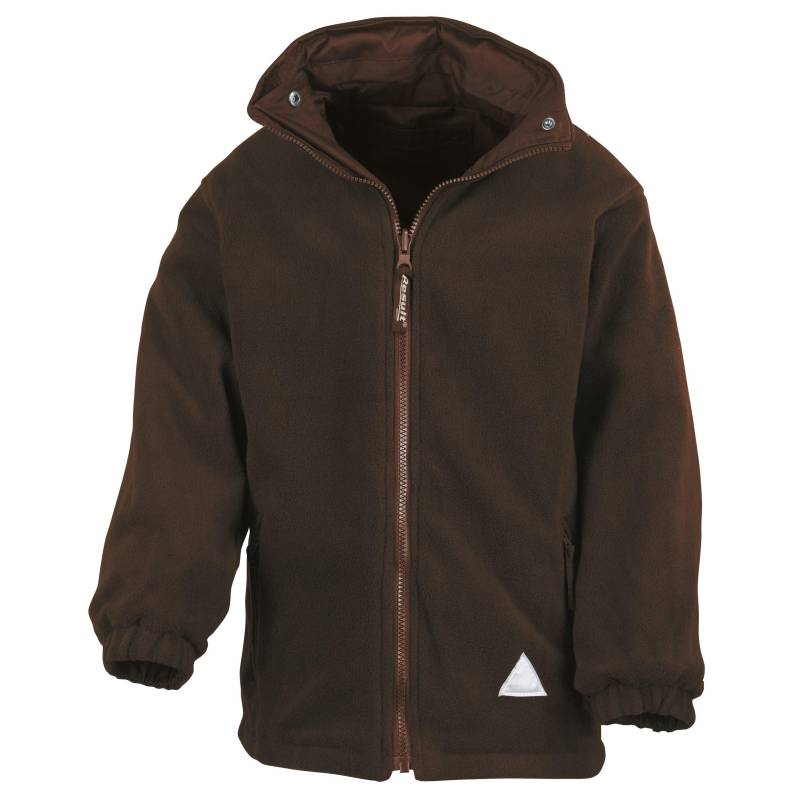 Storm Stuff Jacke , Beidseitig Tragbar Unisex Braun 13-14A von Result