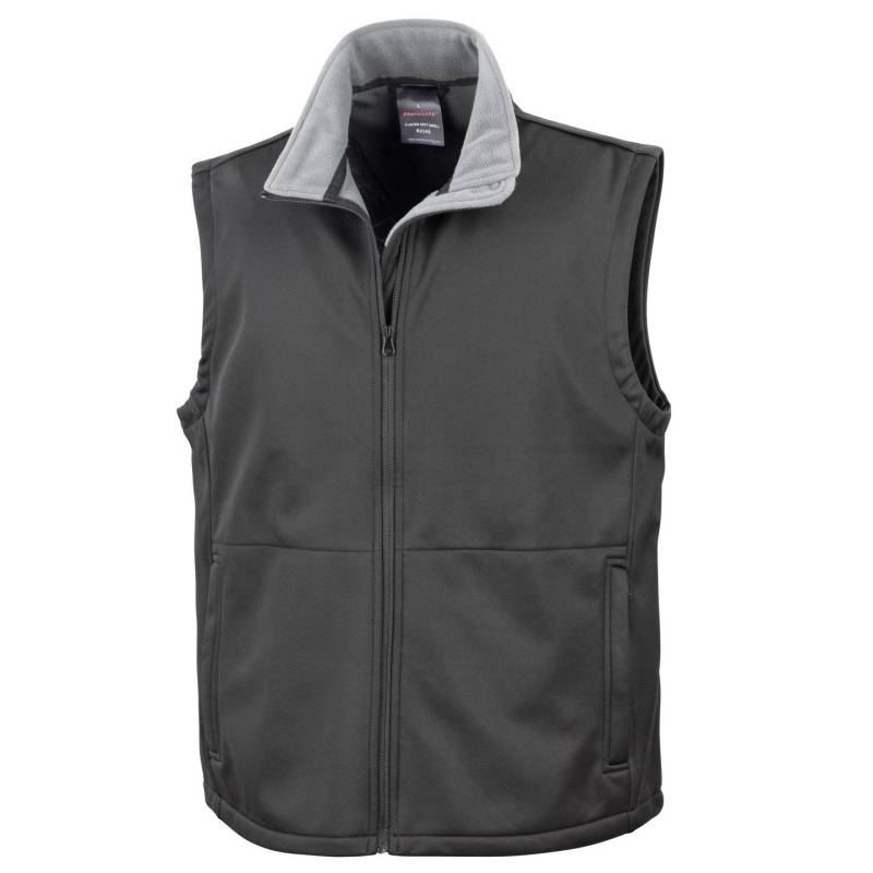 Core Soft Shell Gilet Weste Herren Schwarz 3XL von Result