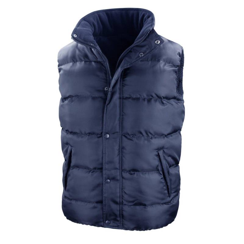 Core Nova Lux Winterweste Steppweste, Wasserabweisend, Winddicht Herren Marine 3XL von Result