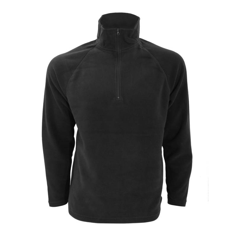 Core Micron Fleecepullover Herren Schwarz 3XL von Result