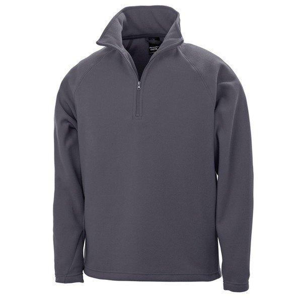 Core Microfleeceoberteil Herren Charcoal Black 3XL von Result