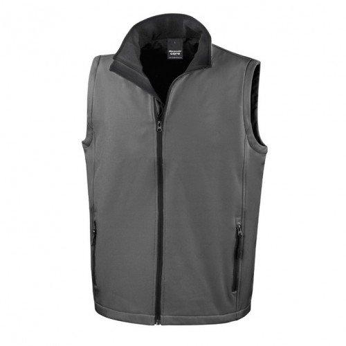 Core Softshell Bodywarmer Gilet Herren Charcoal Black 3XL von Result