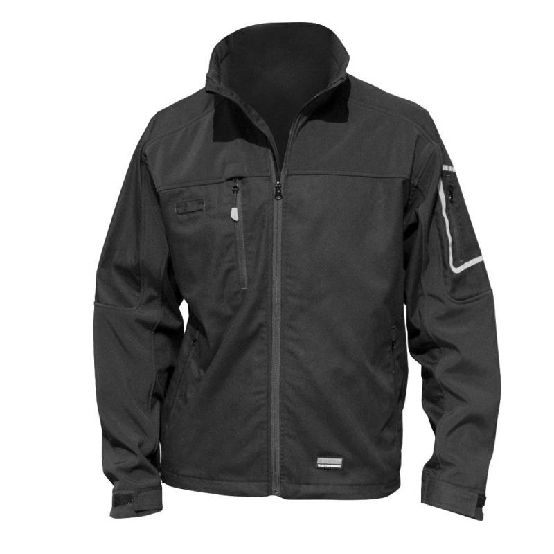 Sabre Stretch Performancejacke Herren Schwarz 4XL von Result