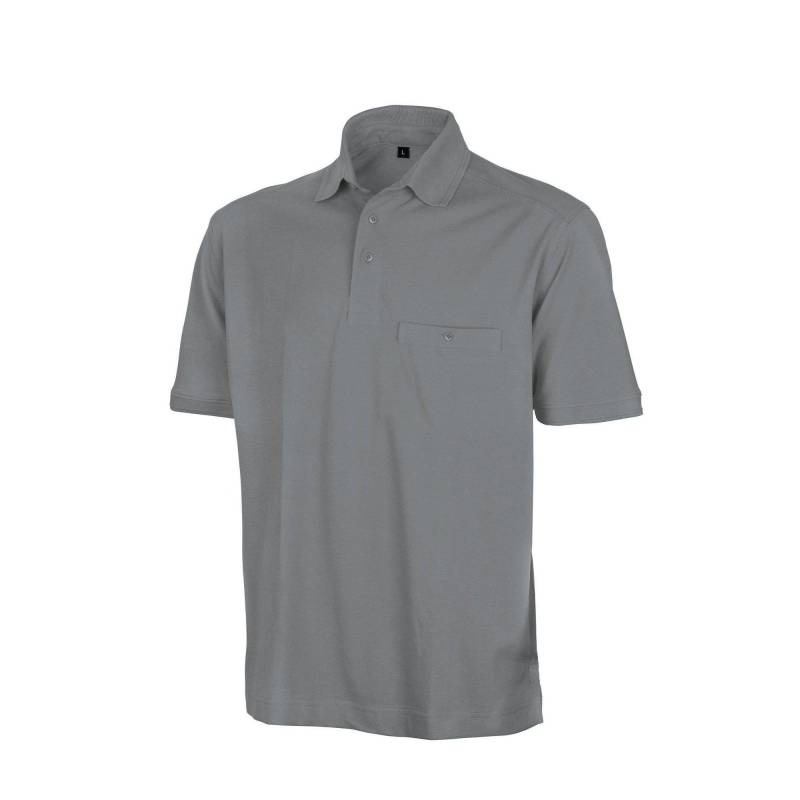 Result - WorkGuard Apex Kurzarm Polo Shirt, für Herren, Grau, Größe 5XL von Result