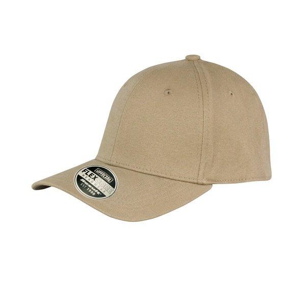 Result - Baseballkappe Kansas Flex (2 StückPackung), für Damen, Khaki, Größe L/XL von Result