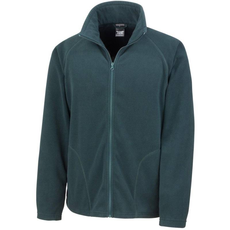 Core Fleecejacke, Antipilling Herren Waldgrün L von Result