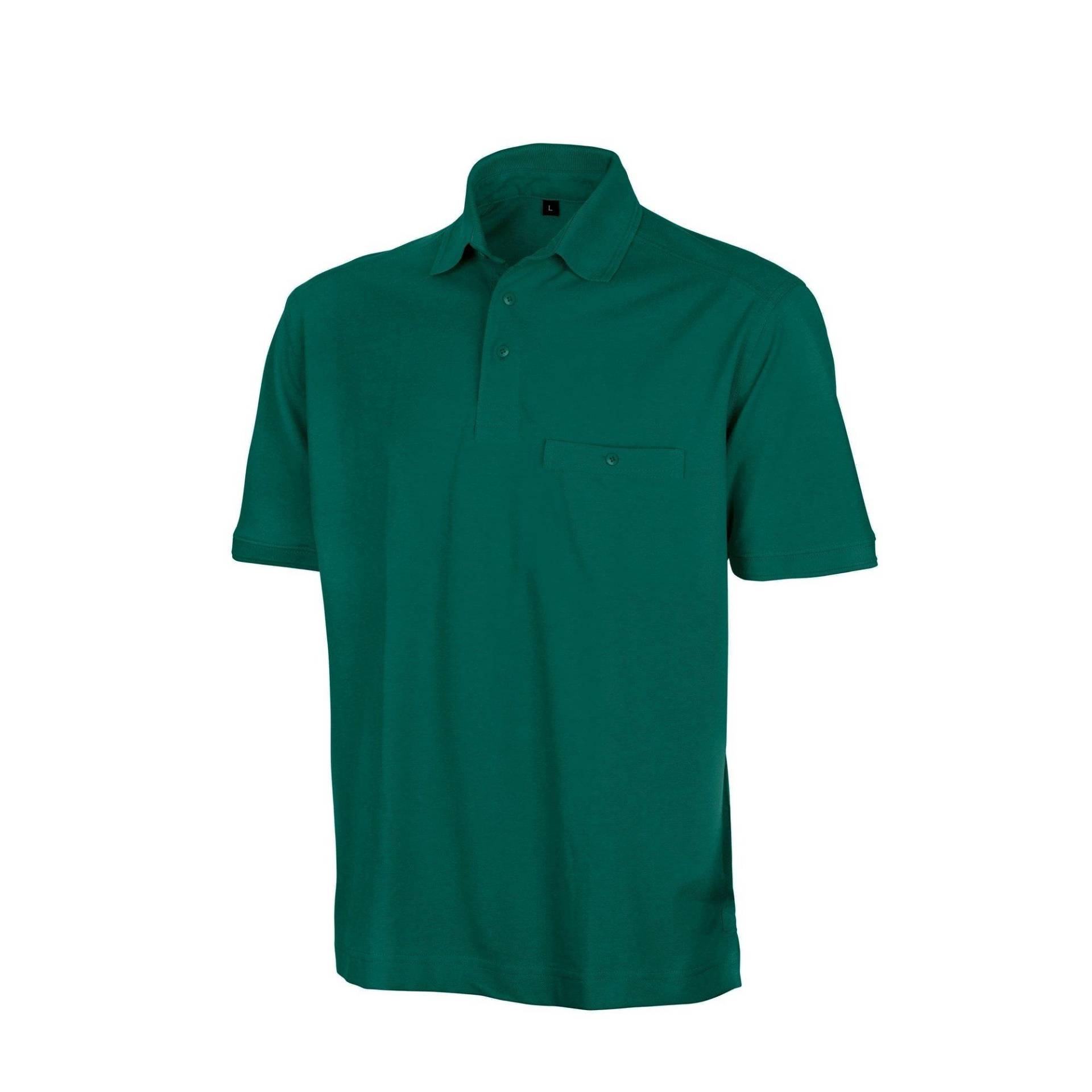 Workguard Apex Kurzarm Polo Shirt Herren Grün L von Result