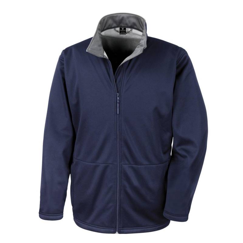 Result - Core SoftshellJacke, 3lagig, für Herren, Marine, Größe L von Result